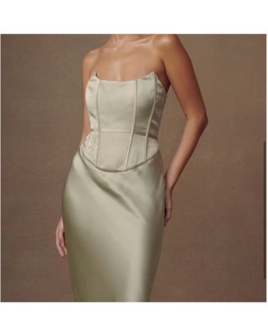 Meshki Harlow Satin Gown  - Image 4