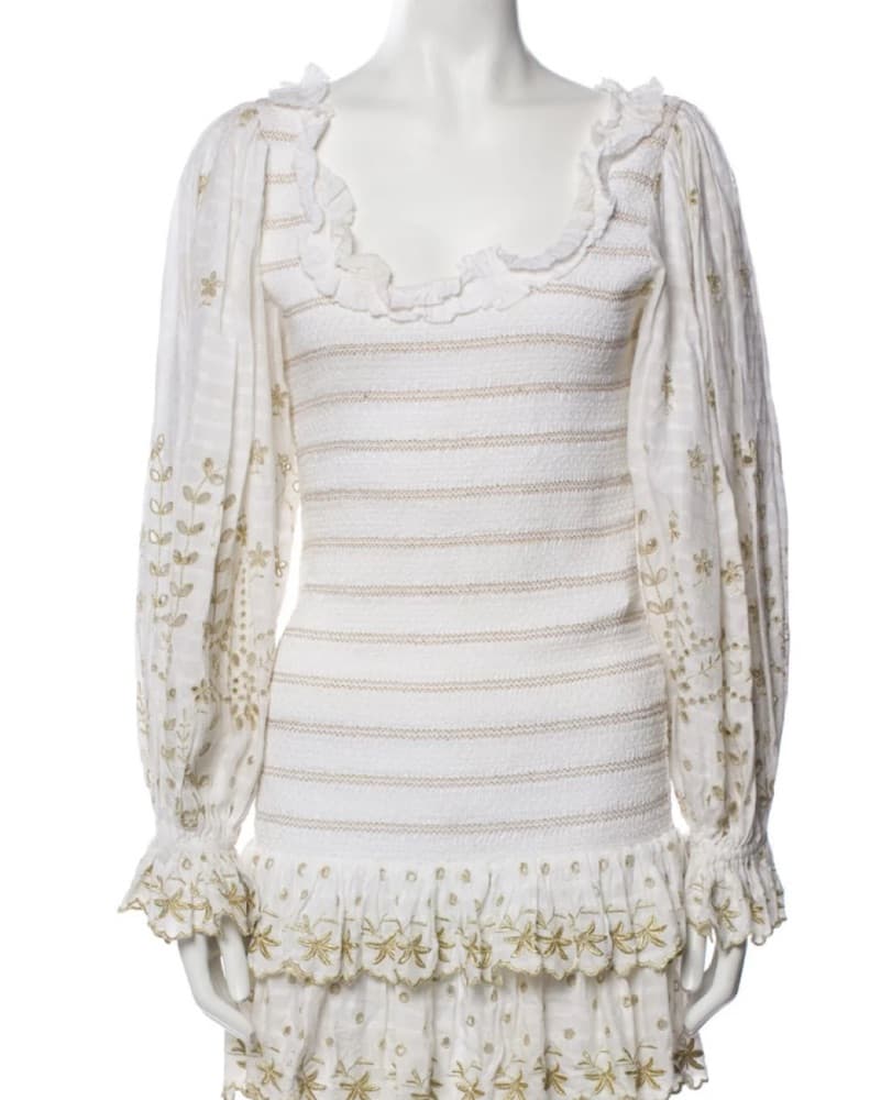 LoveShackFancy Mini Dress - Image 4