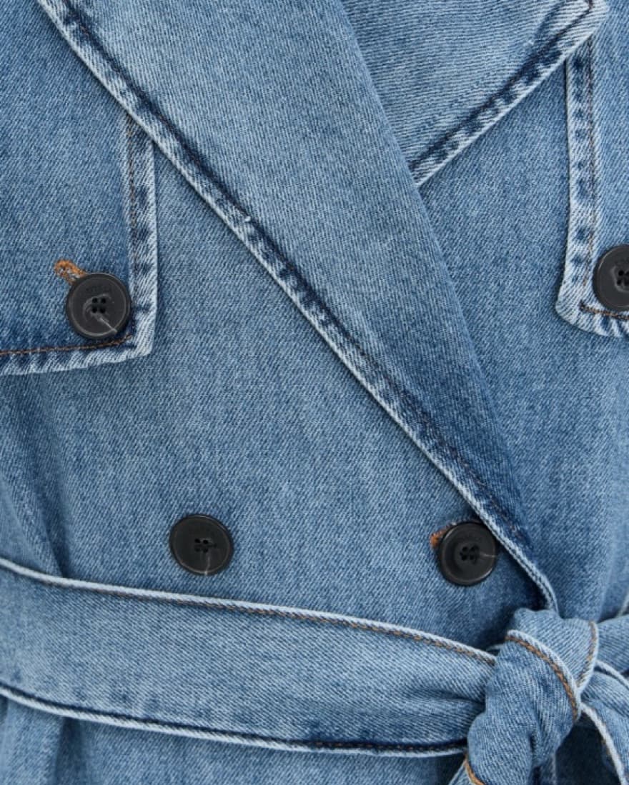 Jean Trench Coat  - Image 2