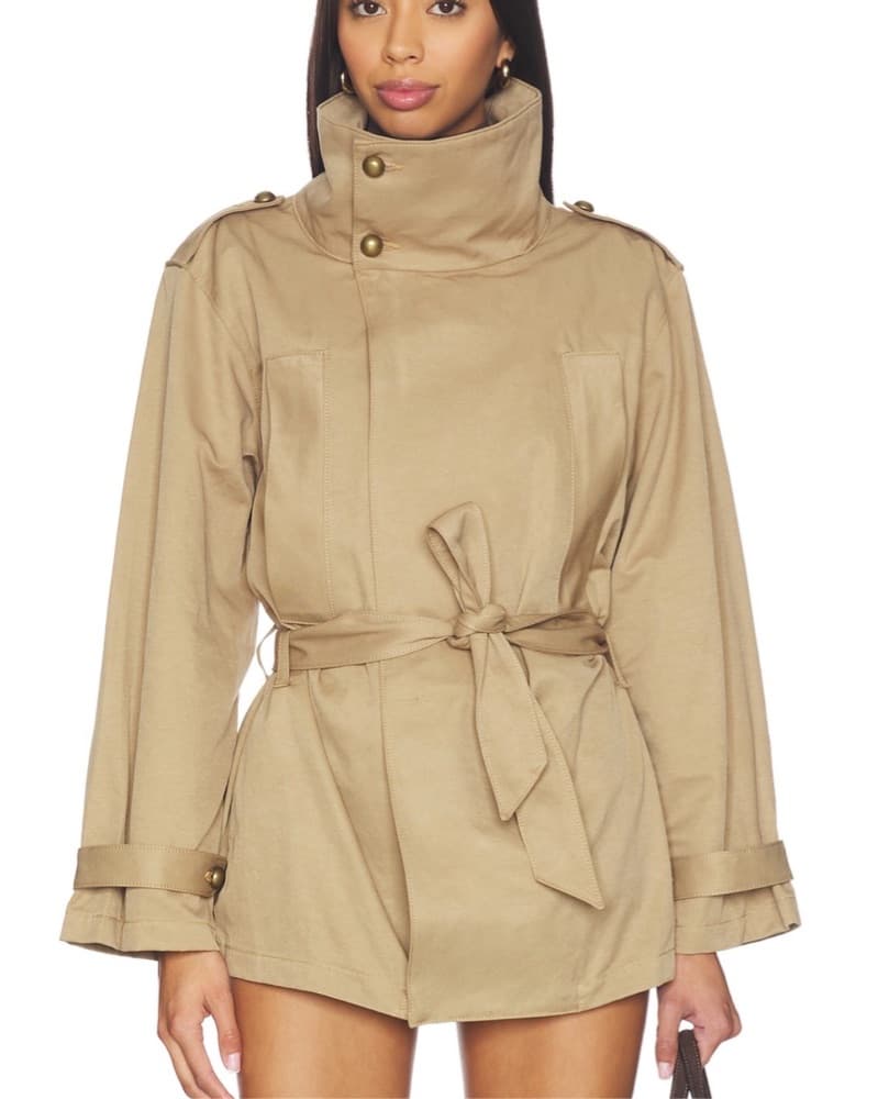 Mason Jacket In khaki - Image 1