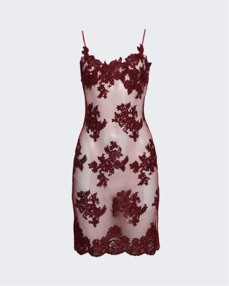 Lace Slip Dress - Image 1