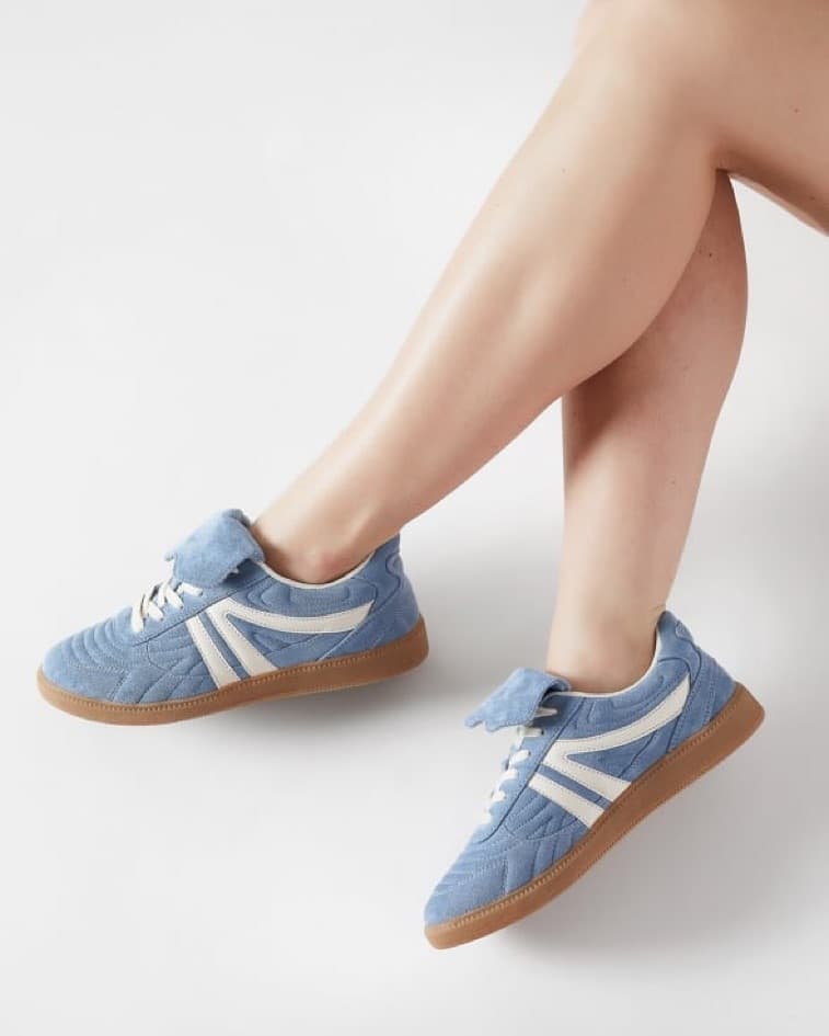 Powder Blue Tennis Shoes - Image 2