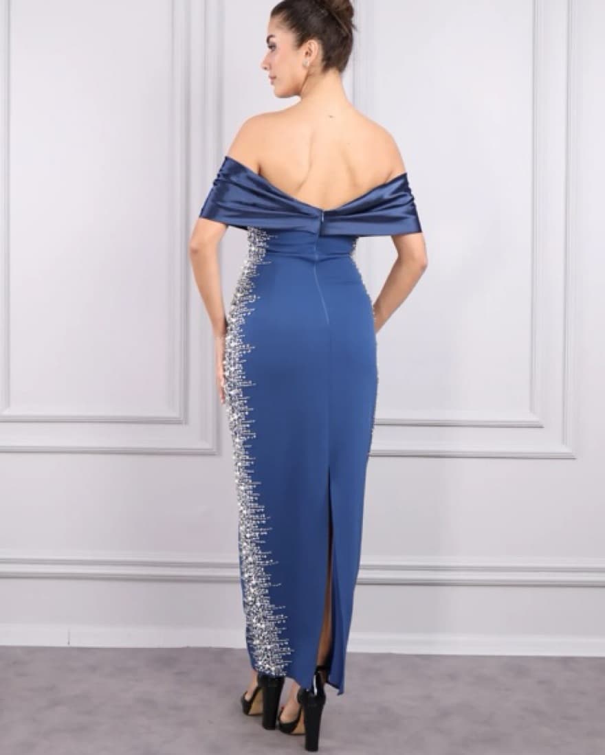 Beaded Evening Dress - Image 2