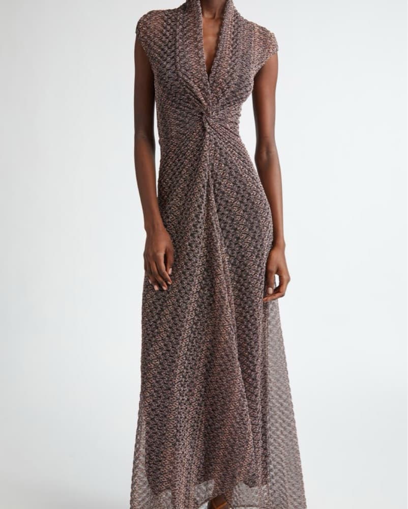 Missoni Lame Lace Dress - Image 1