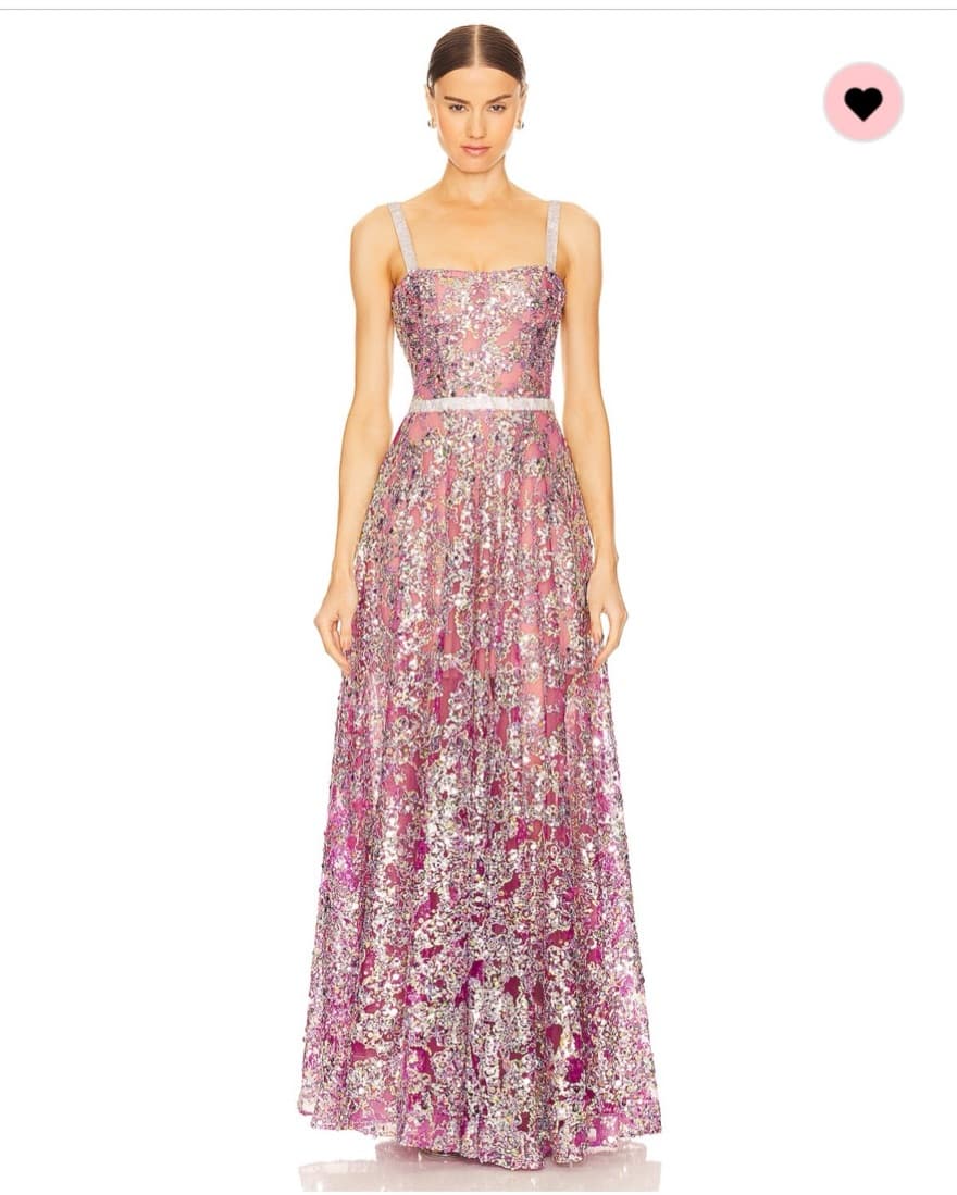 Purple Bronx and Banco Midnight Gown - Image 1