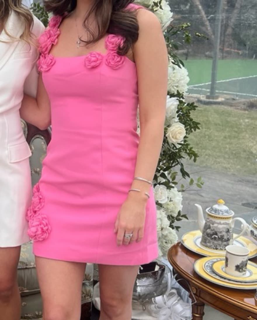 Trompe Dress In Pink  - Image 2