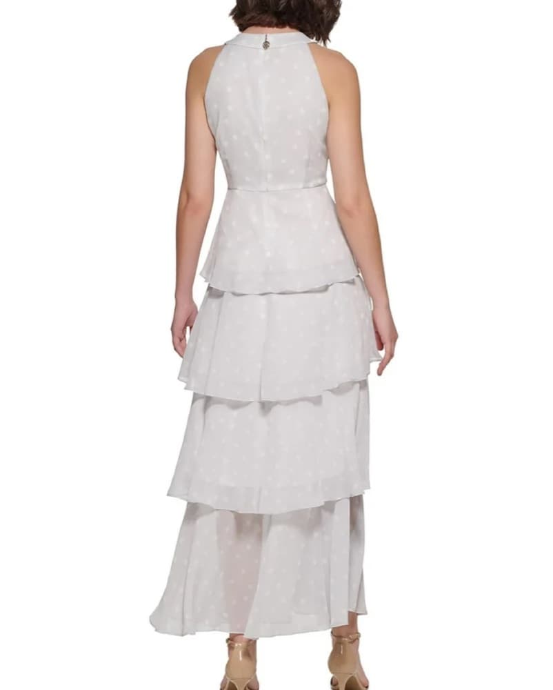 Tommy Hilfiger Grey Long Dress - Image 2