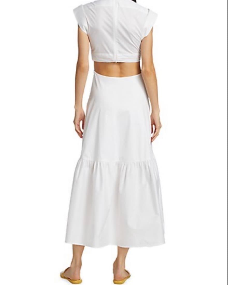 ALC Alexandria Cut-Out Poplin Dress - Image 3
