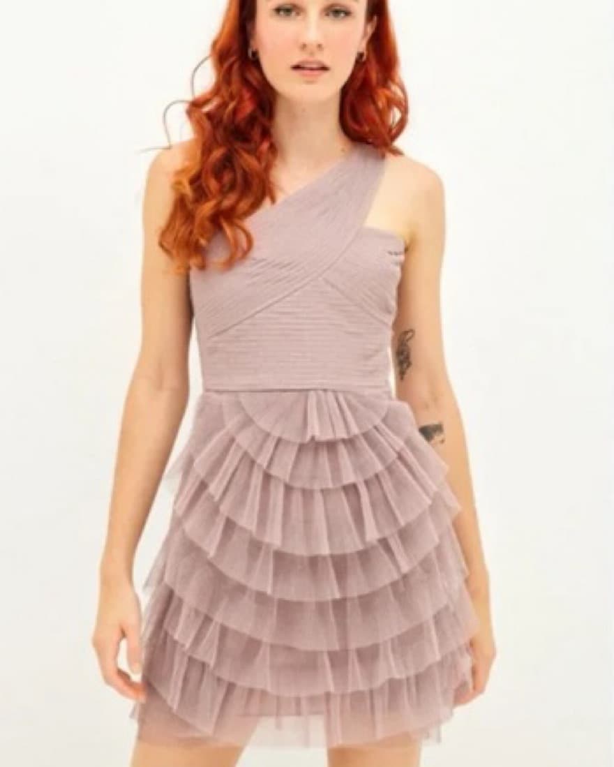 BCBGMAXAZRIA SEPIA ELLA ONE SHOULDER DRE - Image 2