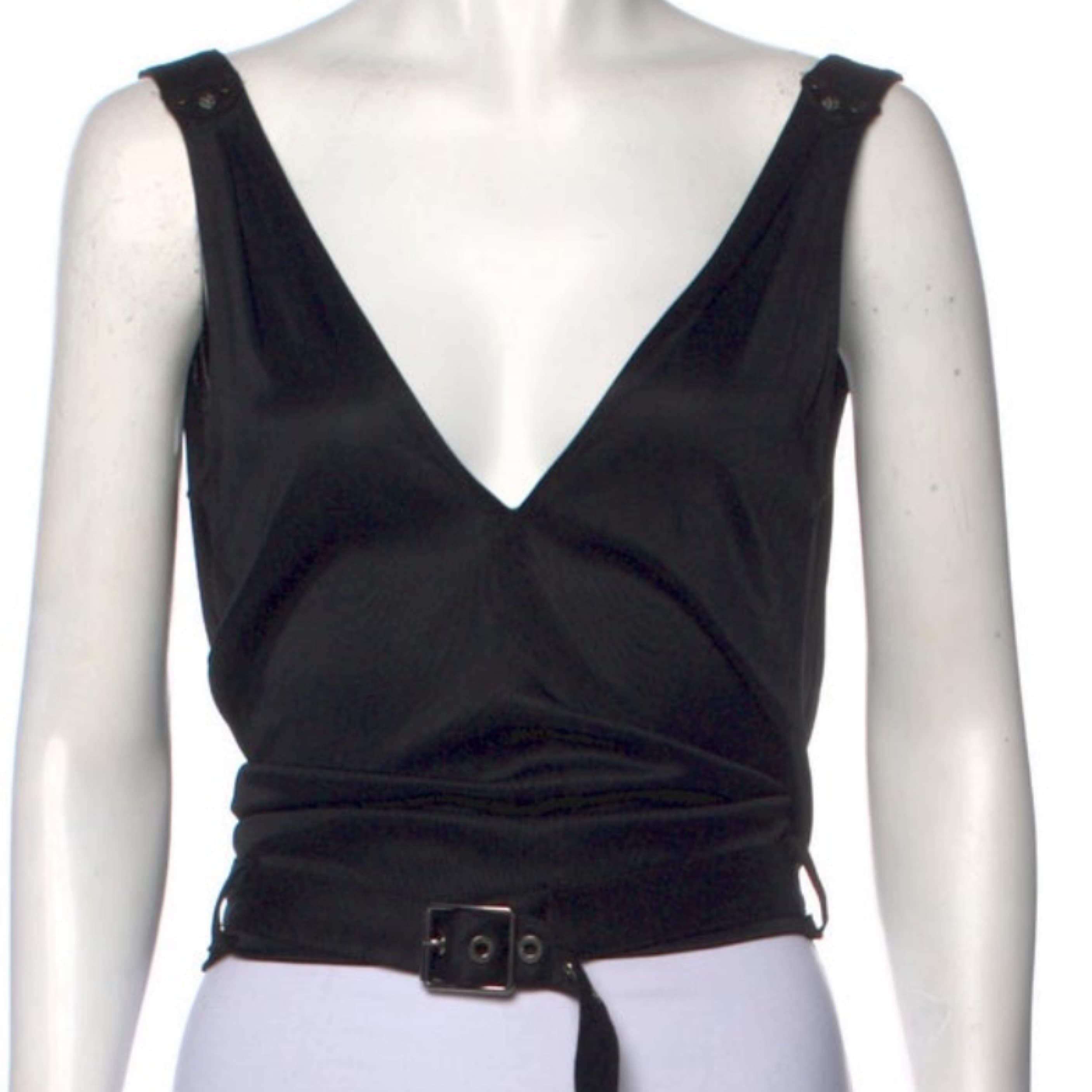 Vintage Versace Backless Top - Image 1