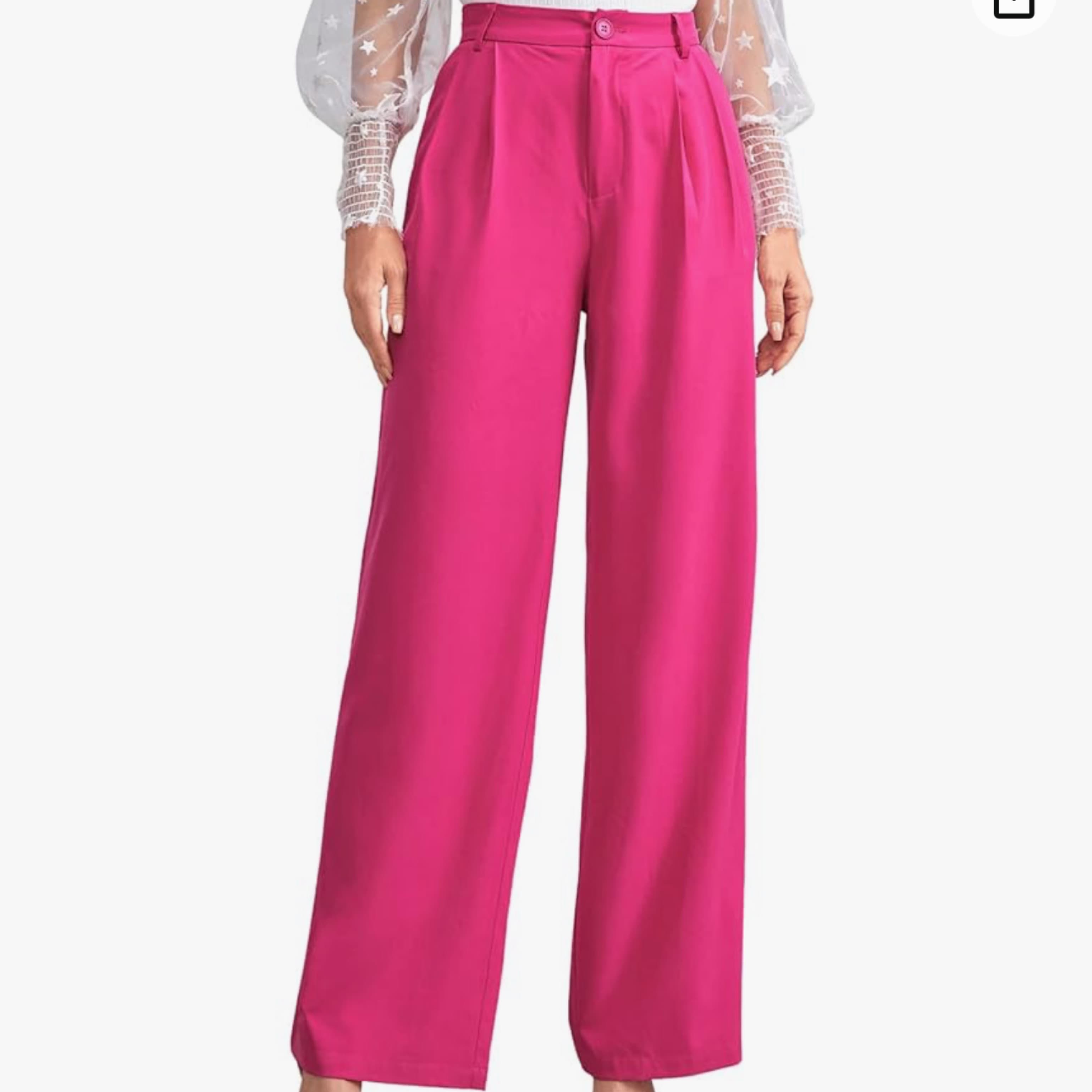 Hot Pink Trousers  - Image 1