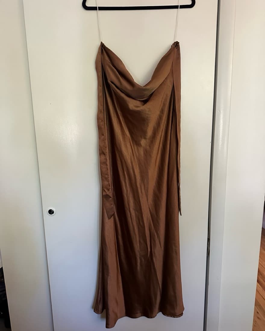 Princess Polly Satin Maxi Dress - Image 5
