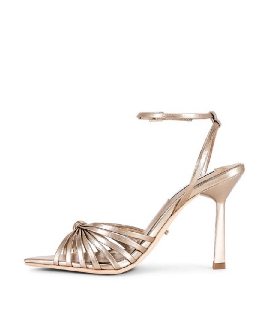 NWT Tony Bianco Metallic Maxos Heels - Image 5