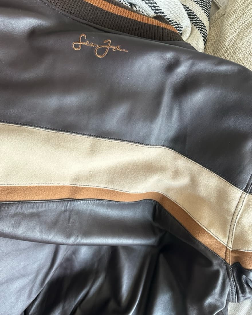Sean John Leather Bomber - Image 4