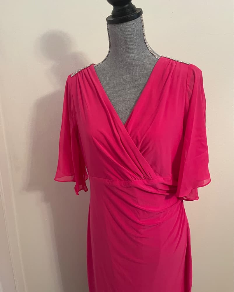Hot Pink  Cocktail Dress - Image 6