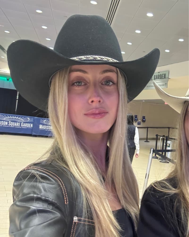 Black Suede Authentic Cowboy Hat  - Image 1