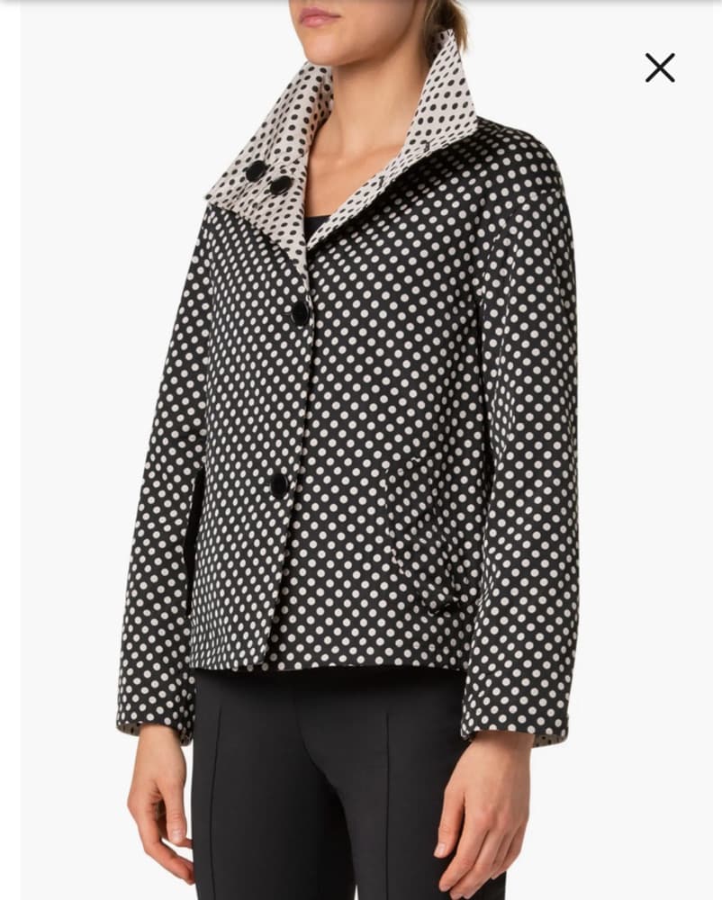 Akris Reversible Polka Dot Jacket  - Image 1