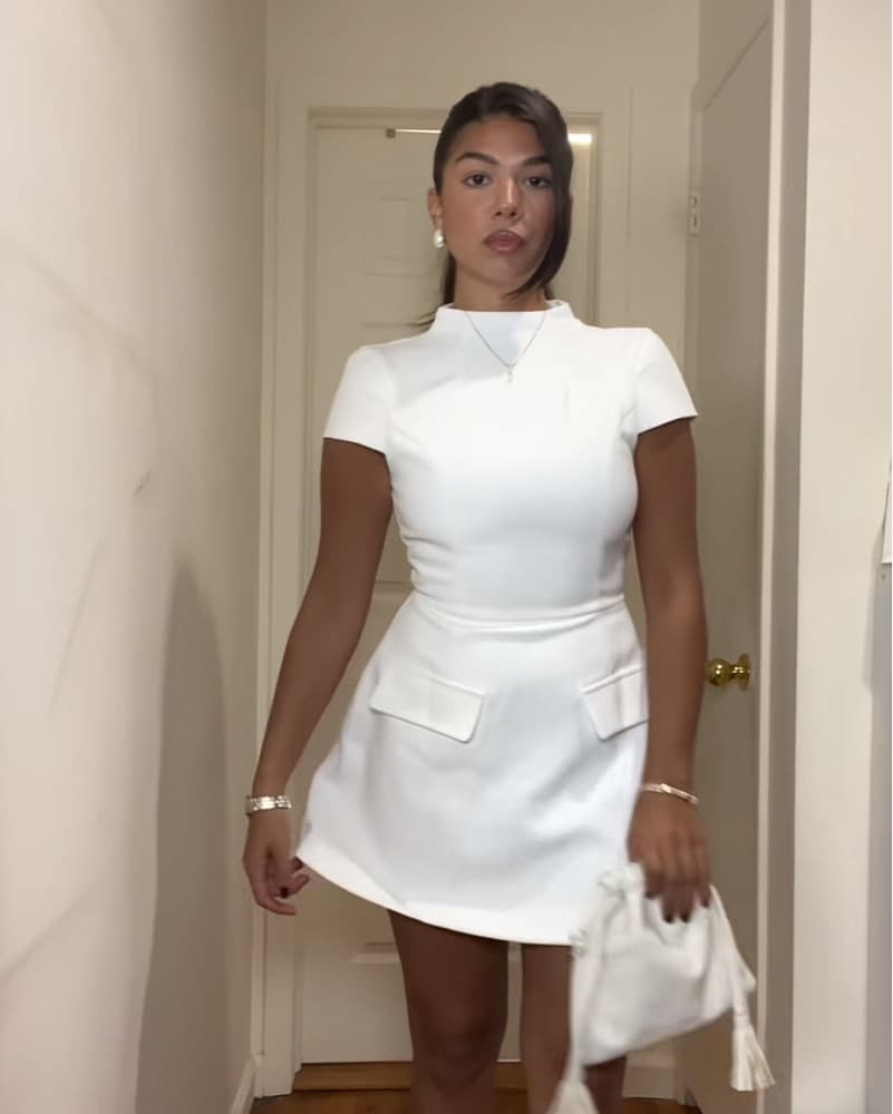 Showpo White Dress - Image 1