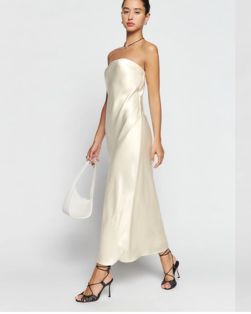 Joana Silk Dress - Image 2
