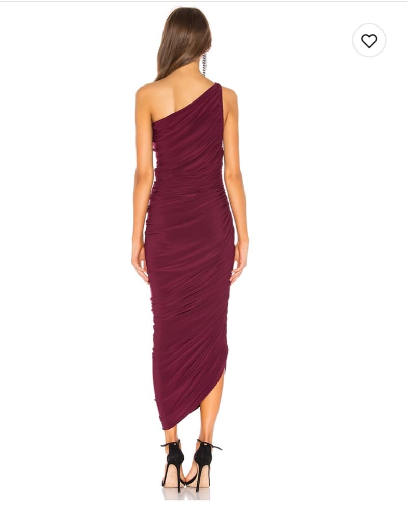 Plum Norma Kamali Dress  - Image 2