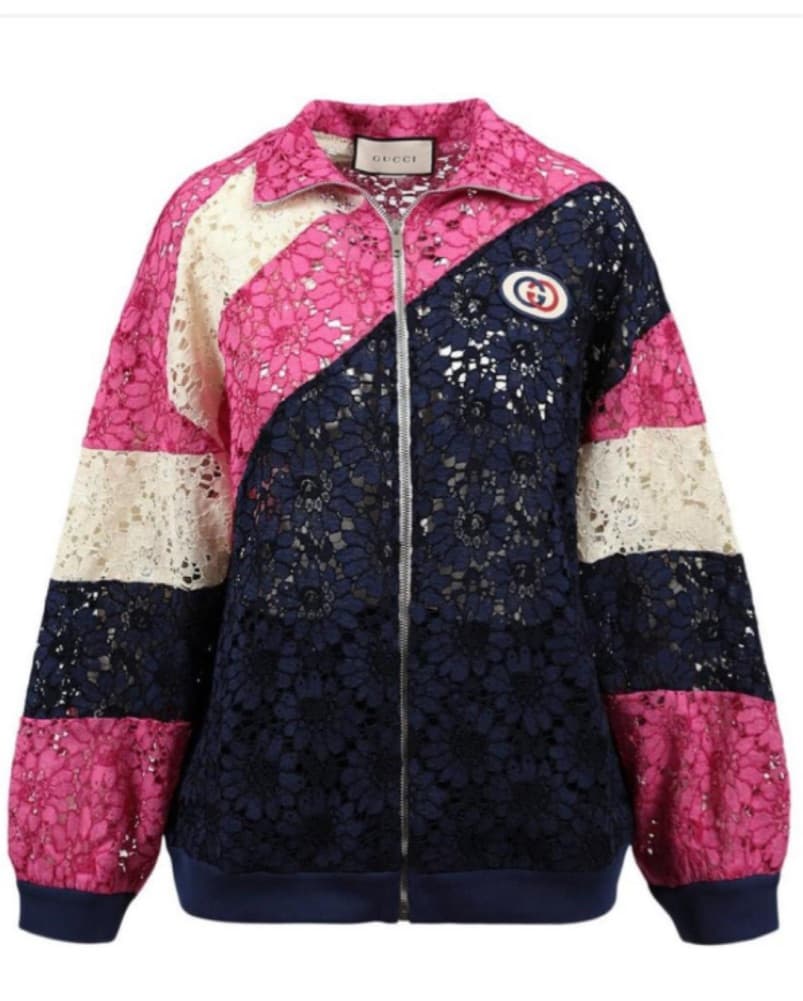 Gucci Lace & Intarsia Pant + Jacket  - Image 2