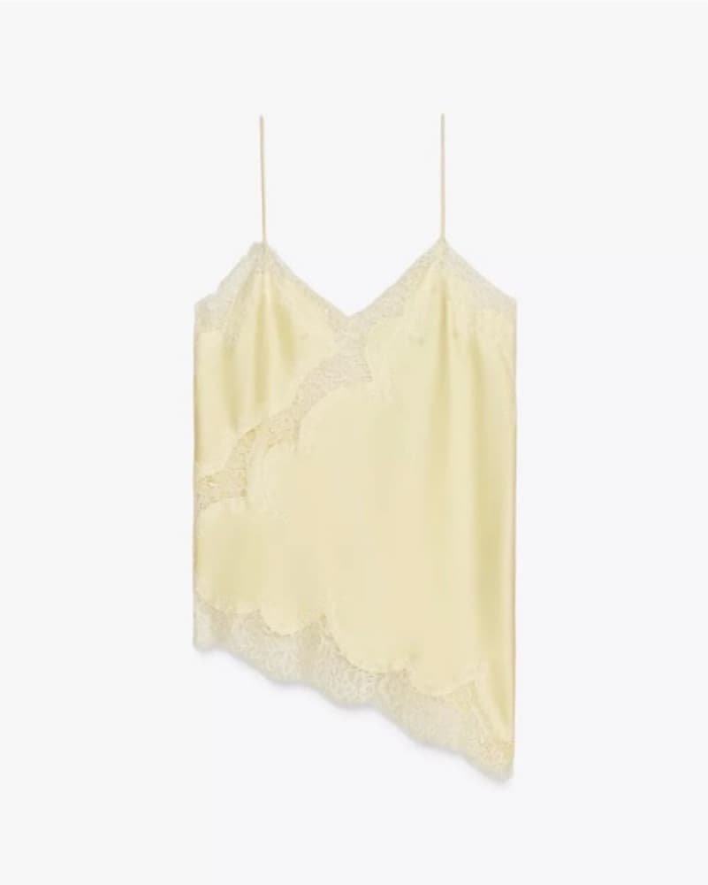 ZARA ZW Collection | Lace Camisole Top - Image 4