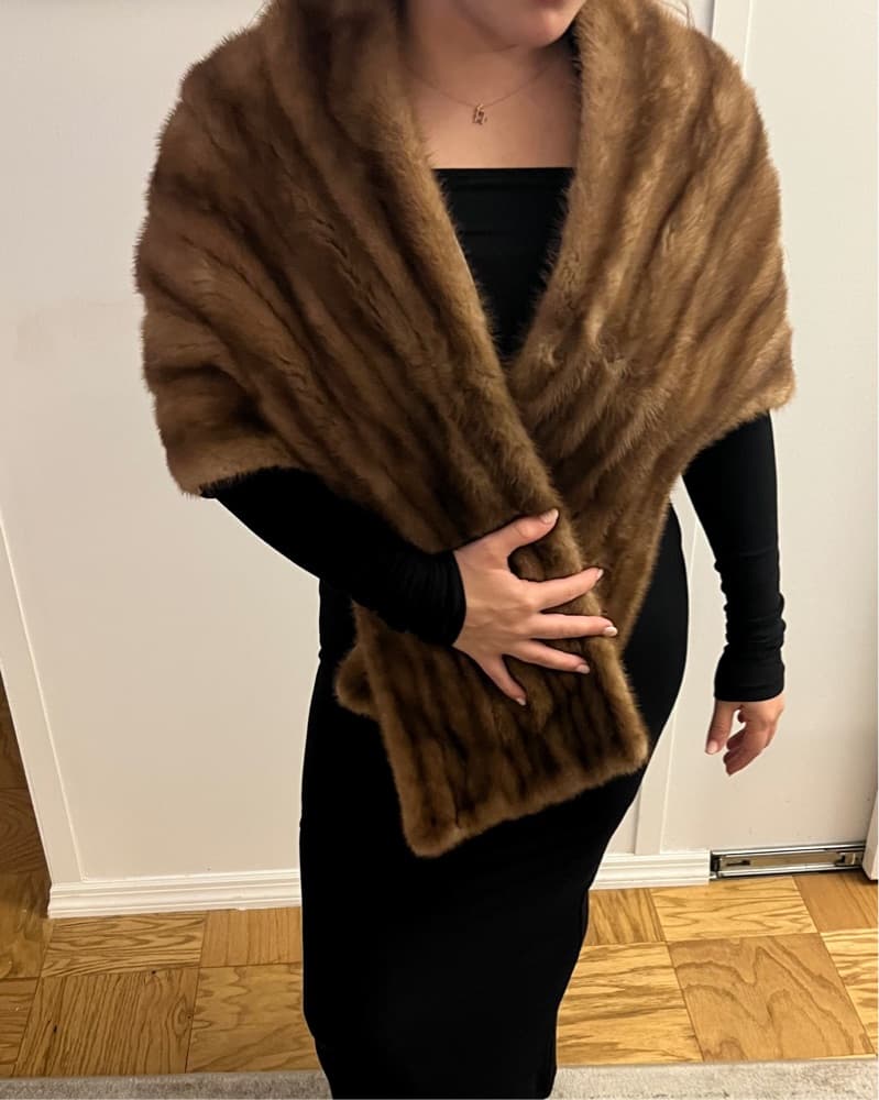 Mink Fur Wrap - Image 1
