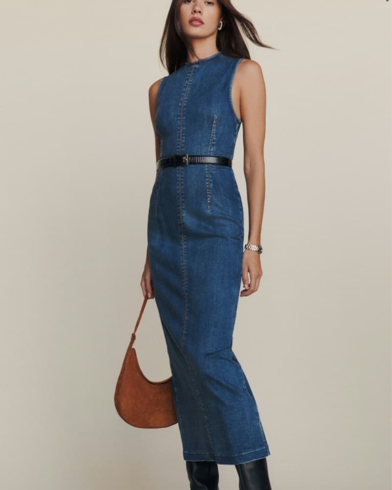 Kendi Denim Dress - Image 5