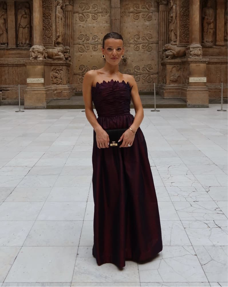 Vintage Victor Costa Gown - Image 3