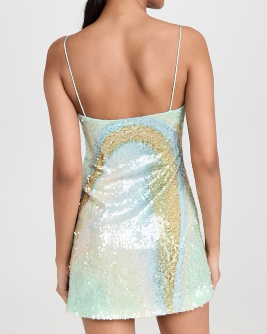 Simkhai Sequin Dress - Image 3