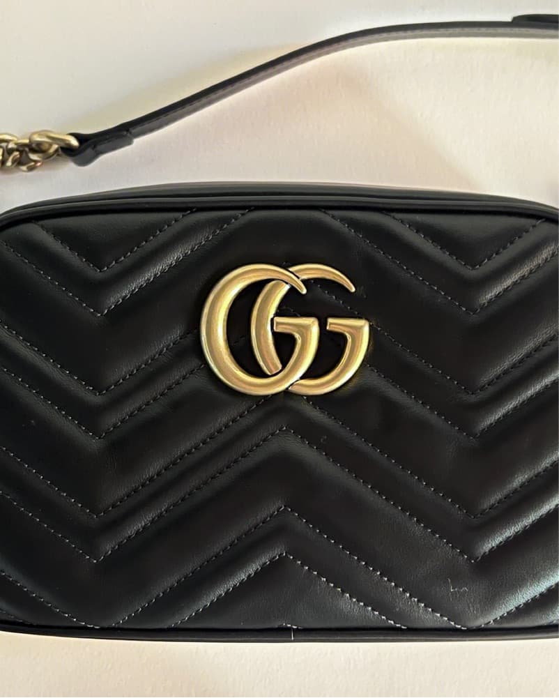 Quilted Leather GG Crossbody Bag - Image 5