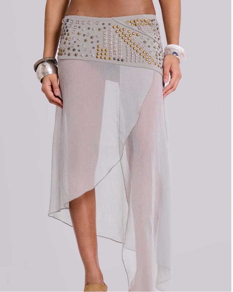 Jaded London Studded Halter Skirt Set - Image 1