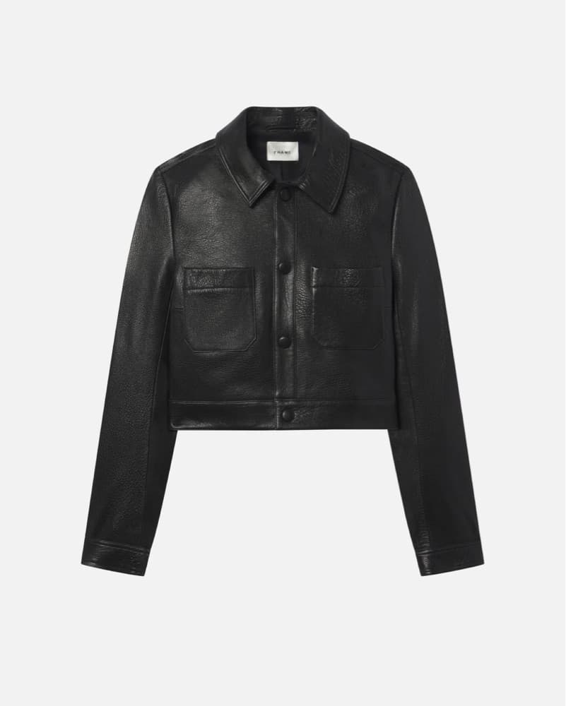 FRAME The Small leather Jacket  - Image 1
