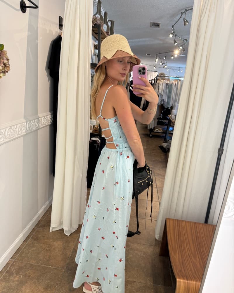 Solid & Striped Delta Midi Dress - Image 6