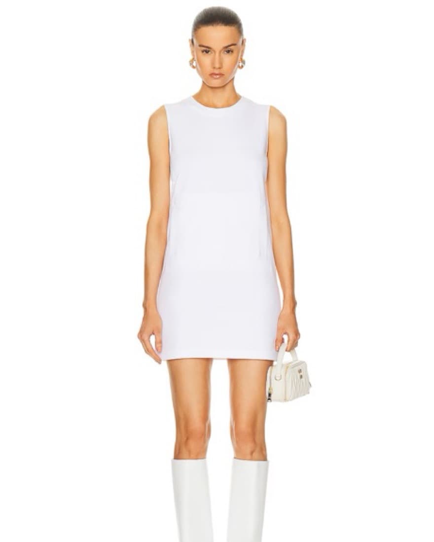 Norma Kamali Terry Mini Dress - Image 1