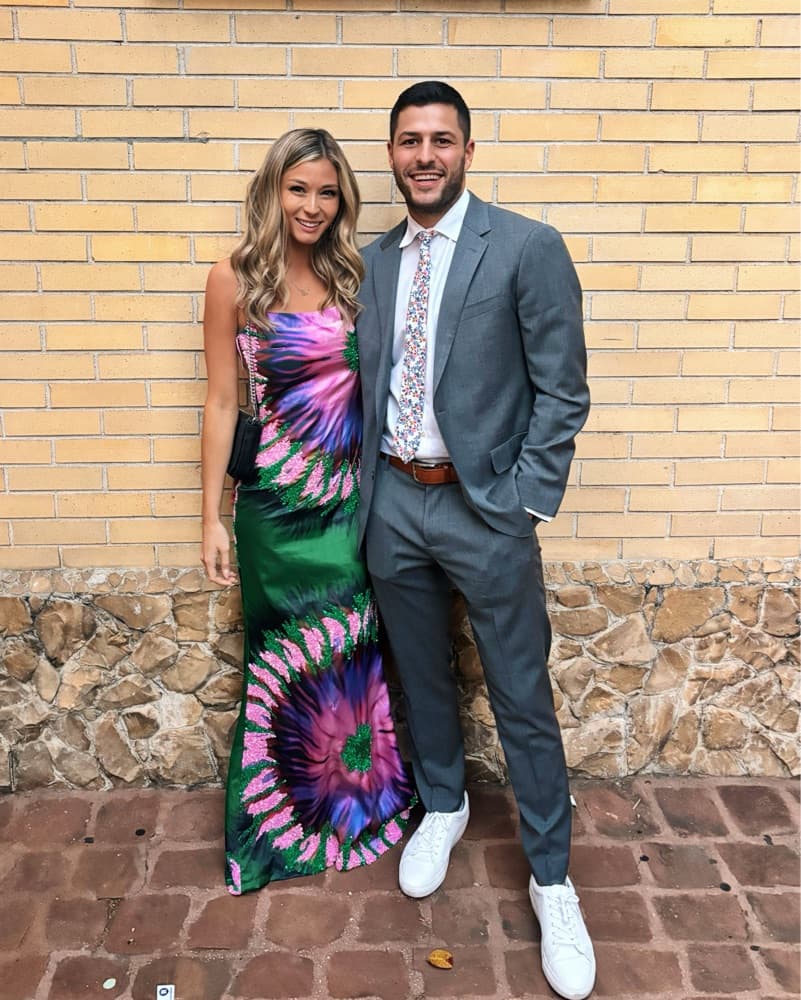 Onajla Custom Couture Tie Dye Gown - Image 2