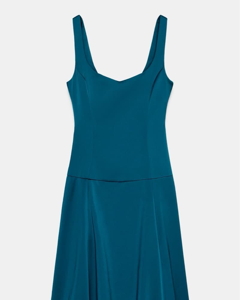 Elegant Teal Maxi Dress - Image 1