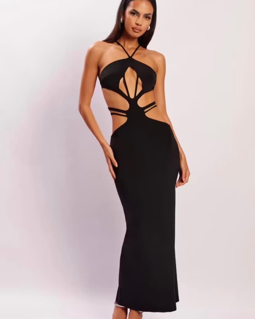 Meshki Cutout Dress - Image 1