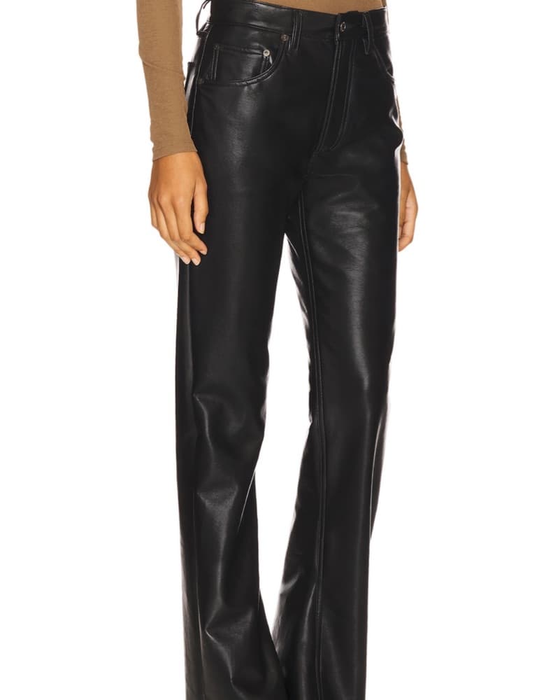 Agolde Leather Pants - Image 1