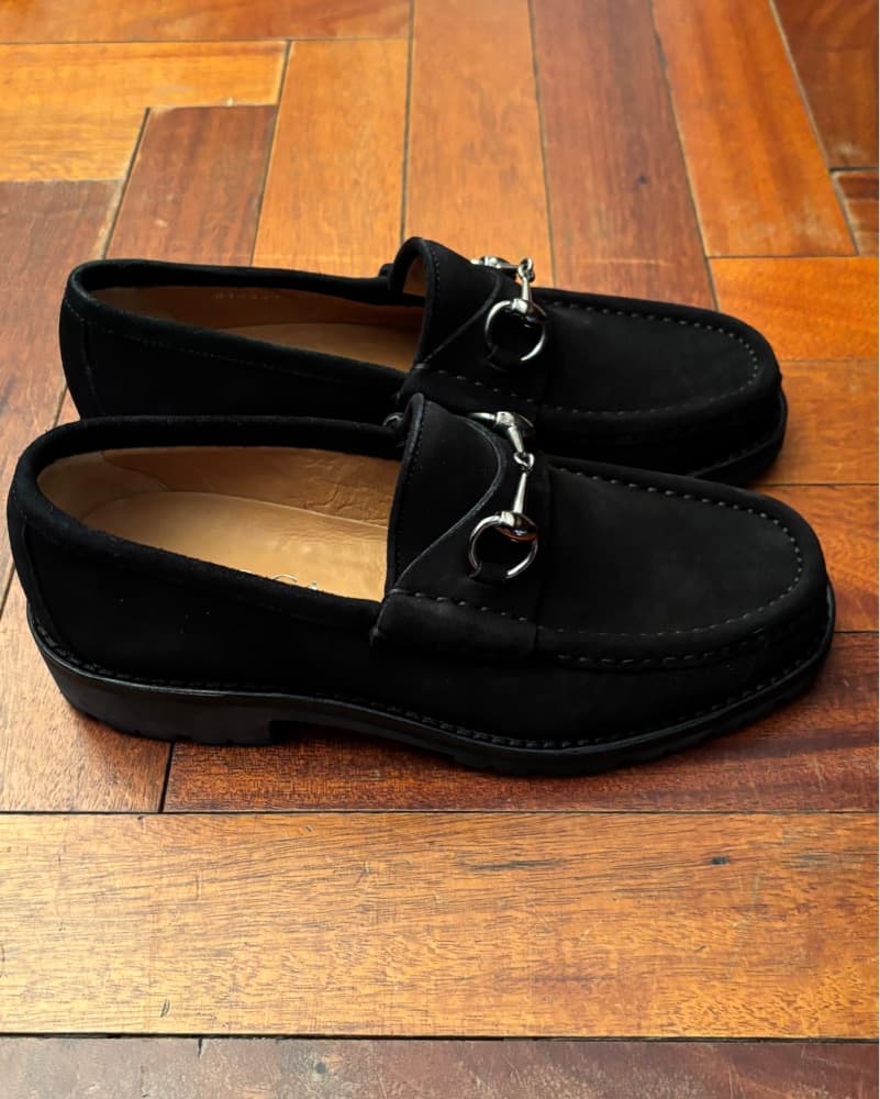 Sleek Suede Loafers - Image 3