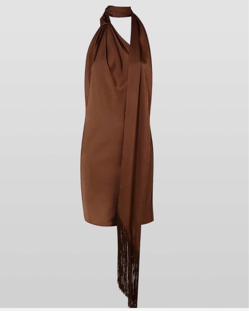 Rat & Boa Draped Dress - Image 2