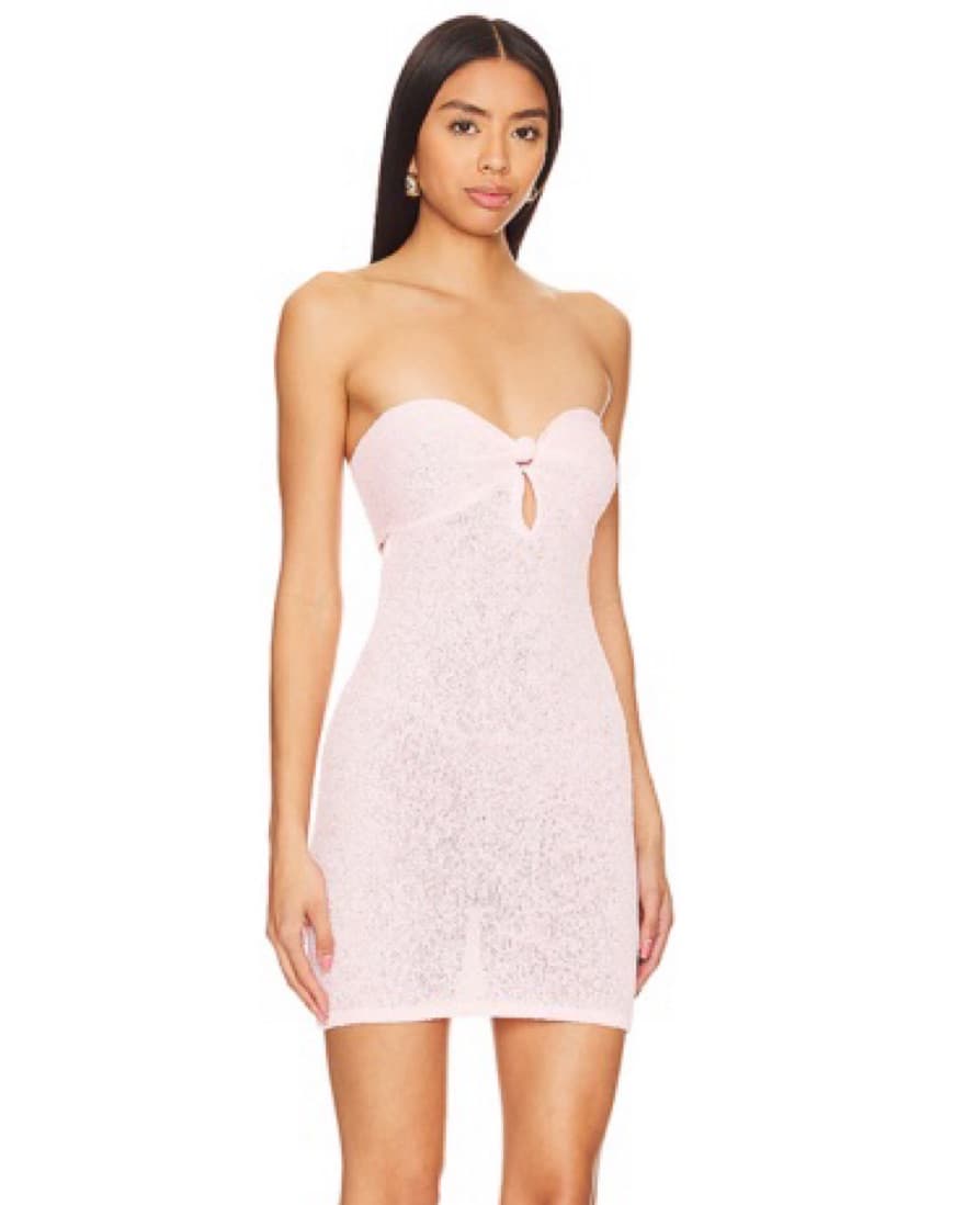 Revolve Soft Mini Dress In Baby Pink - Image 2