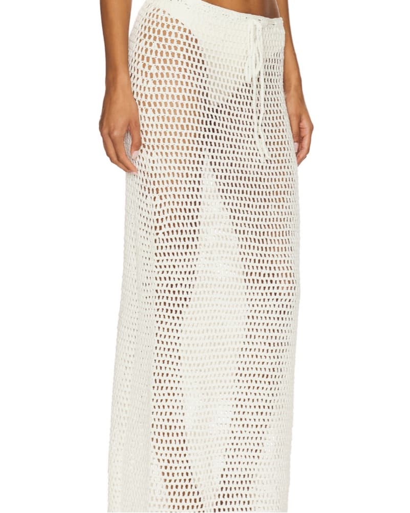 Revolve Crochet Maxi Skirt Cover Up  - Image 2