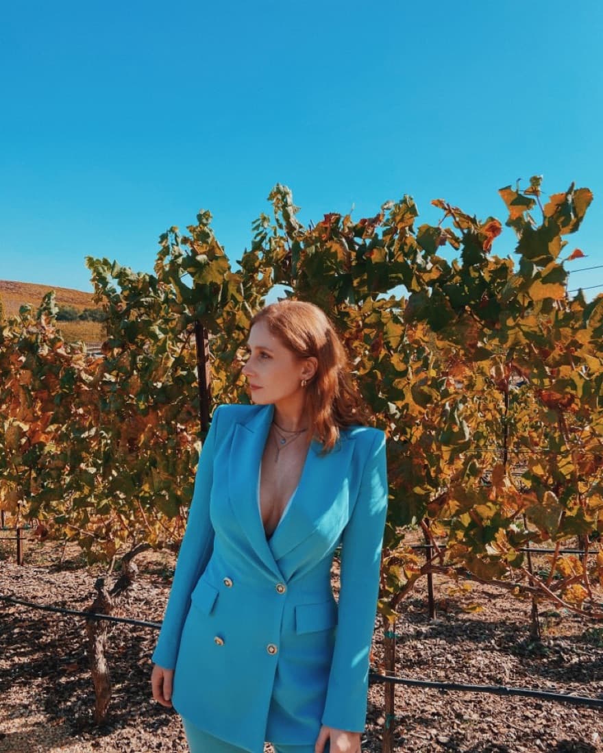 Zara Blue Suit - Image 1