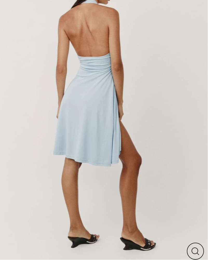 Ethereal Halter Midi Dress - Image 3
