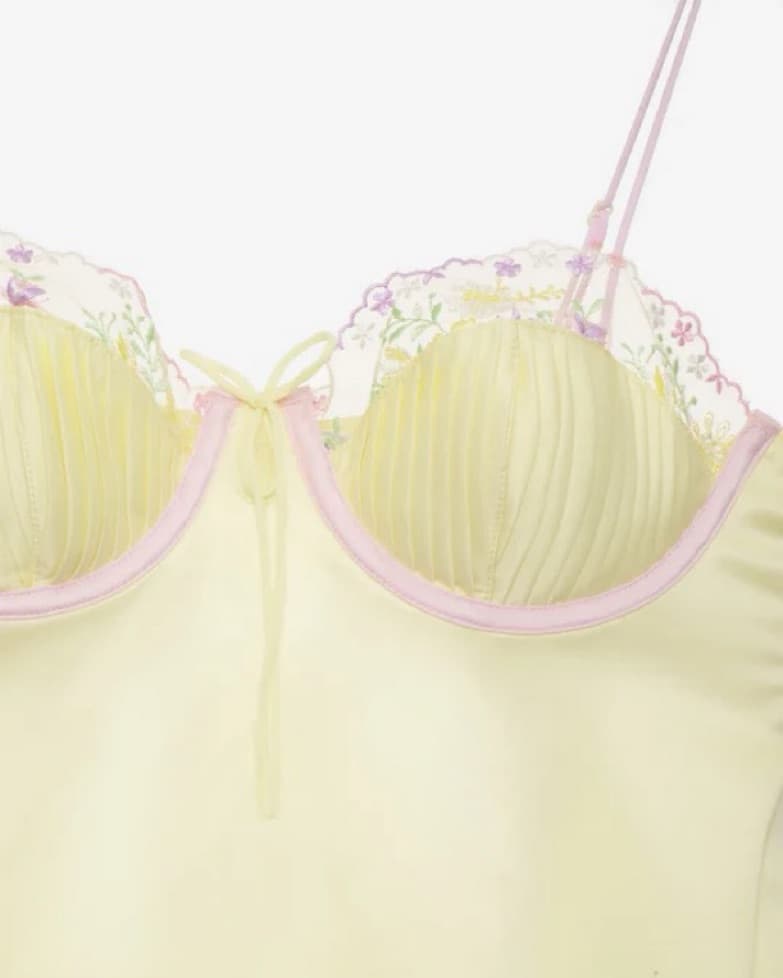 Buttercup Bunches Slip Dress - Yellow - Image 3
