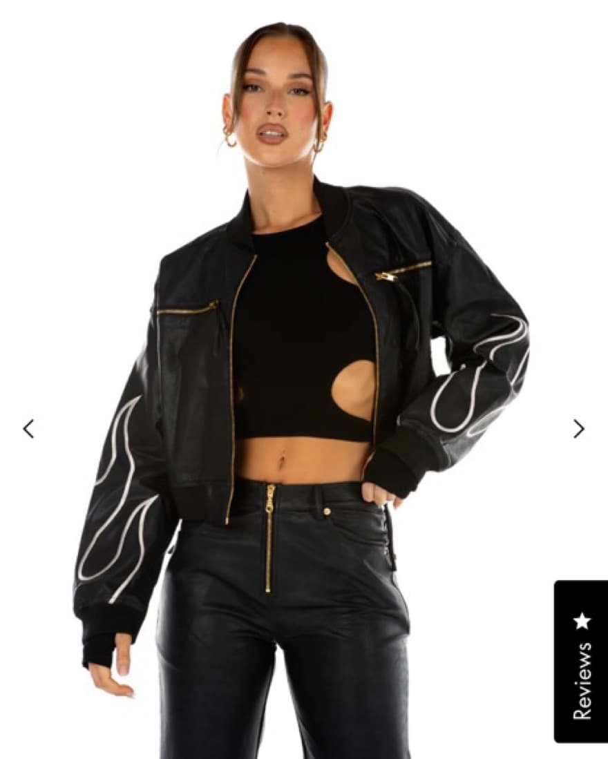 Black Leather Matching Set - Image 3