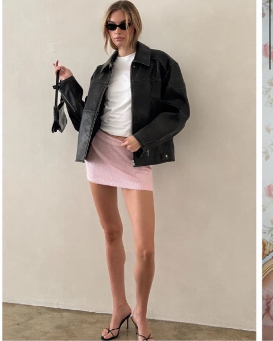 Laud Limited Edition Pink Mini Skirt - Image 3