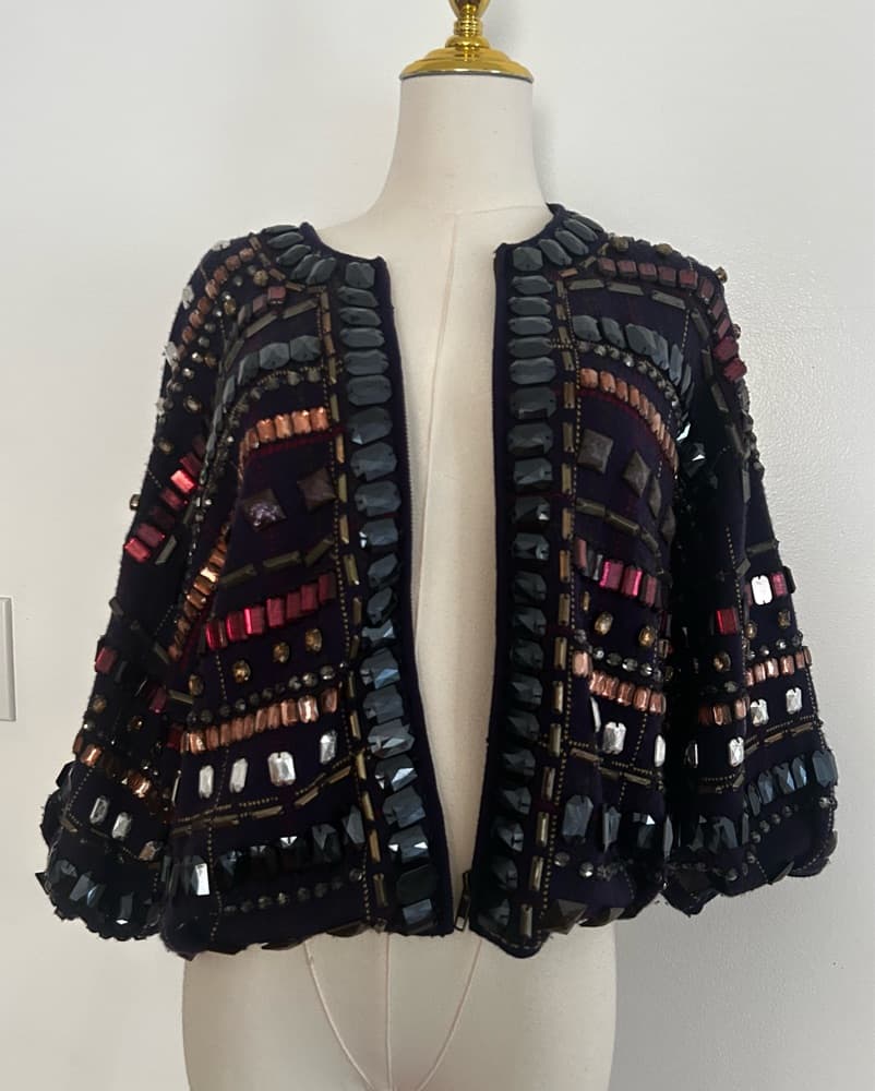 AUTHENTIC DVF WOOL COAT - Image 1
