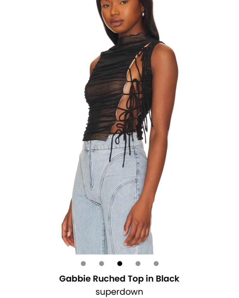 Gabbie Ruched Top - Image 2